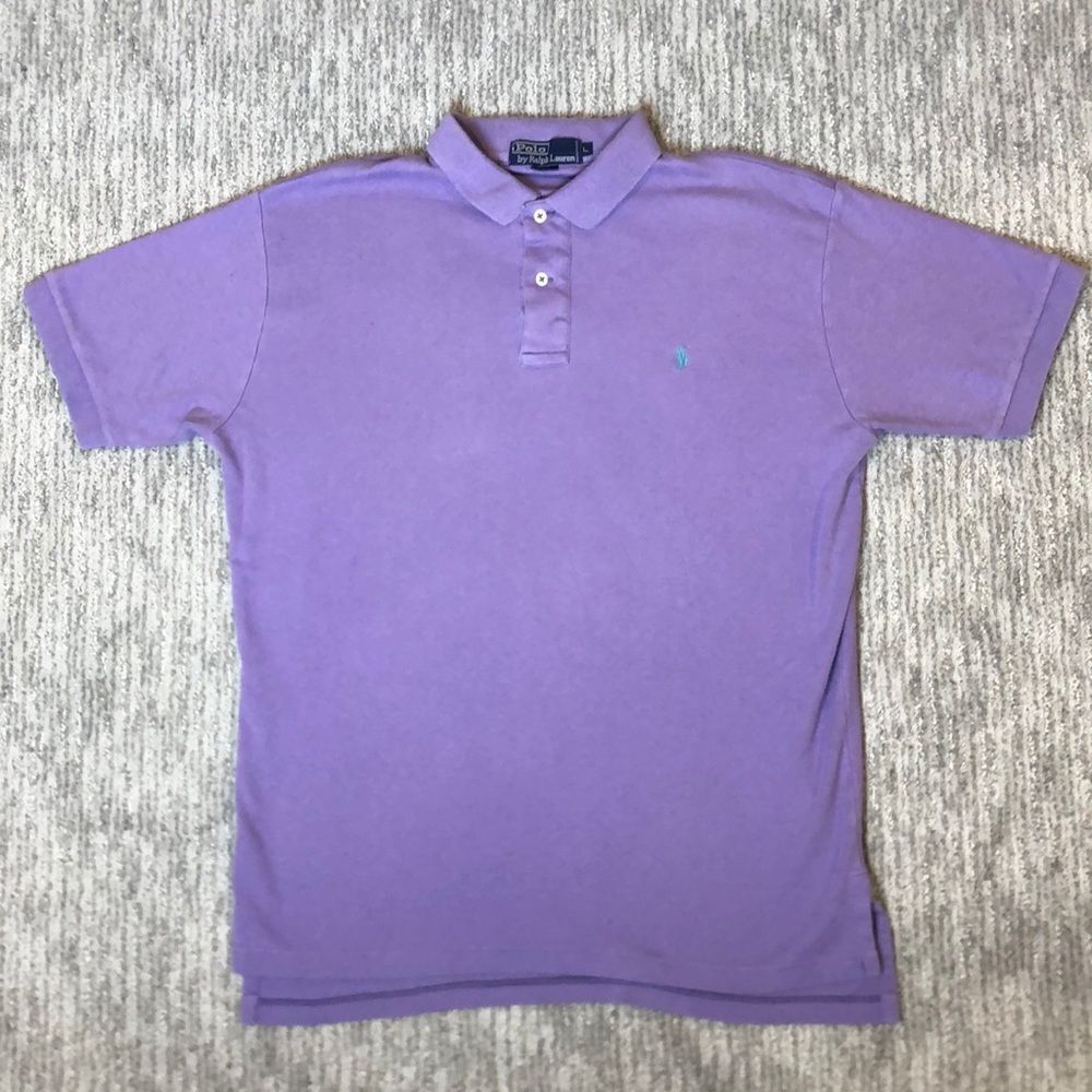 Vintage Lavender Ralph Lauren Polo | Large